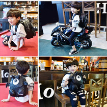 DEVILWING Korean version of the little devil childrens schoolbag Kindergarten 1-3 years old men and women anti-lost backpack parent-child