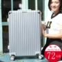 Khung nhôm xe đẩy nữ 24 vali học sinh phổ quát bánh xe nam 26 vali hộp da hộp 28 mật khẩu hộp 20 inch ba lô du lịch