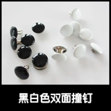 Окрашенные цветные плоские гвозди, гвозди с круглой шляпкой, украшение фурнитуры для кожаных изделий, двусторонние гвозди, гвозди для обуви, сумки для багажа, заклепки для тещи