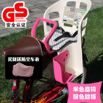 Export Japanese bicycle child safety rear seat plastic light electric car shelf folding mountain seat