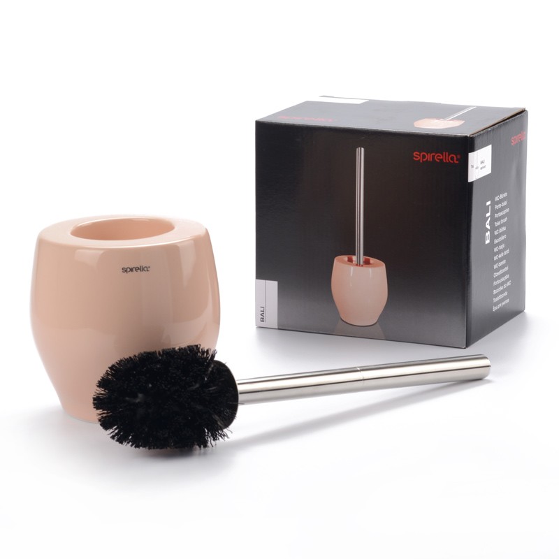 SPIRELLA/silk pury Bali Bali ceramic durable long handle toilet brush cleaning brush set