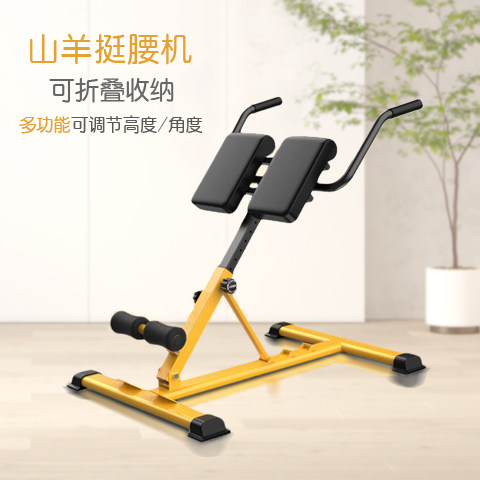 Roman stool chair folding fitness equipment twist waist machine goat stand up adjustable multifunctional dumbbell leg back muscles