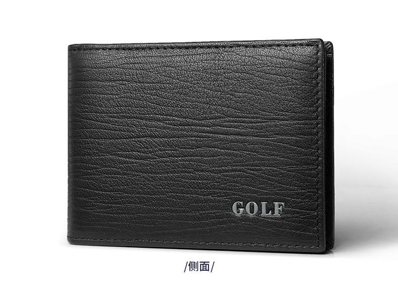Hộ chiếu golf da bò 2018GOLF Châu Âu và Hoa Kỳ đa chức năng mở gói thanh niên nam ID Q7GF72965T ví đựng giấy tờ cá nhân