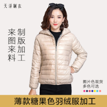 Womens down jacket processing-from 100 pieces-only high-end and boutique clothing-Chengdu Tianze Clothing Co Ltd