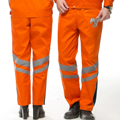 Осенние износостойкие красные штаны подходит для мужчин и женщин