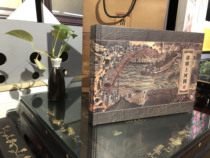 Fus also Chinese characteristics Ulxian County Cut Paper Color Tomb-Sweeping Upper River Book of Fine Edition accompanied by a handout gift preferred gift