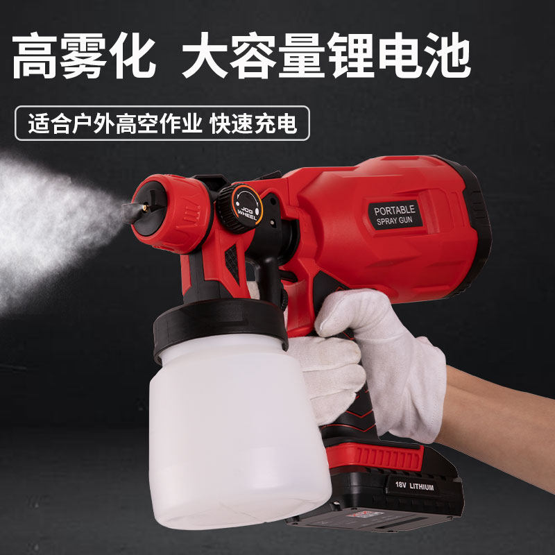 Wolf Electric Spray Gun Paint Spray Gun Paint Woodwork Spray Gun Emulsion Paint Spray Paint Spray Paint Tool for Home Painting Tool