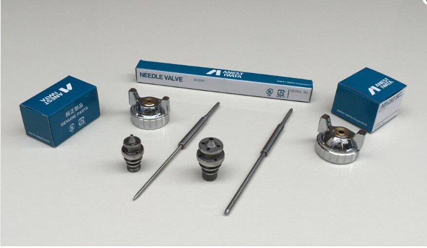 W71W101w77 spray gun accessories spray gun atomization cap spray gun needle nozzle ventilation ball full of three