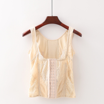 (Ting) Shopping mall brand discount vest style posture-correcting lace adjustable hook cat back clip shapewear 9Z006