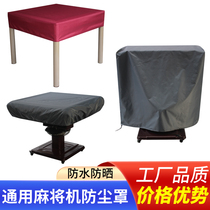 Pliage universel machine mahjong étanche écran solaire couverture étanche extérieure étanche imperméable étanche table de table anti-pluie couverture