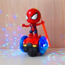 Childrens Hand Glowing Cartoon Small Lantern Electric Music Spider-Man Toy Boy New Year Gifts Yuanxiao Lanterns