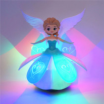 Ice Princess Pocahontas toys Singing and dancing Aisha electric universal rotating light music Aisha children girl