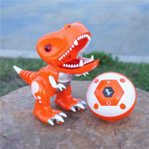 Childrens remote control dinosaur toy will sound electric walking T-rex simulation animal little boy birthday gift