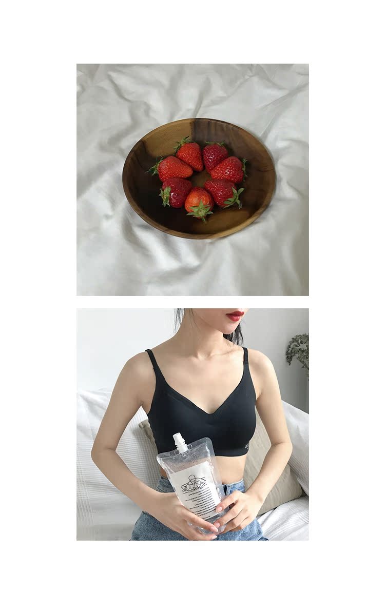 Xin Bang Bang tập hợp áo ngực quấn ngực thể thao cô gái đồ lót liền mạch nữ không có vòng thép áo ngực mỏng áo lót tạo khe