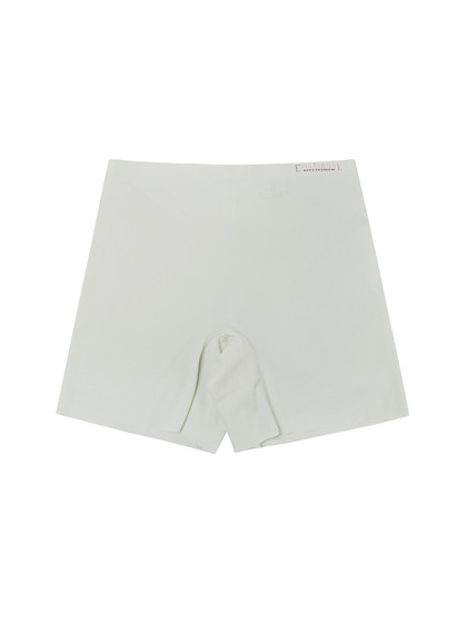 馨帮帮Bra 高腰冰丝无痕安全裤女高弹力不卷边二合一防走光打底裤