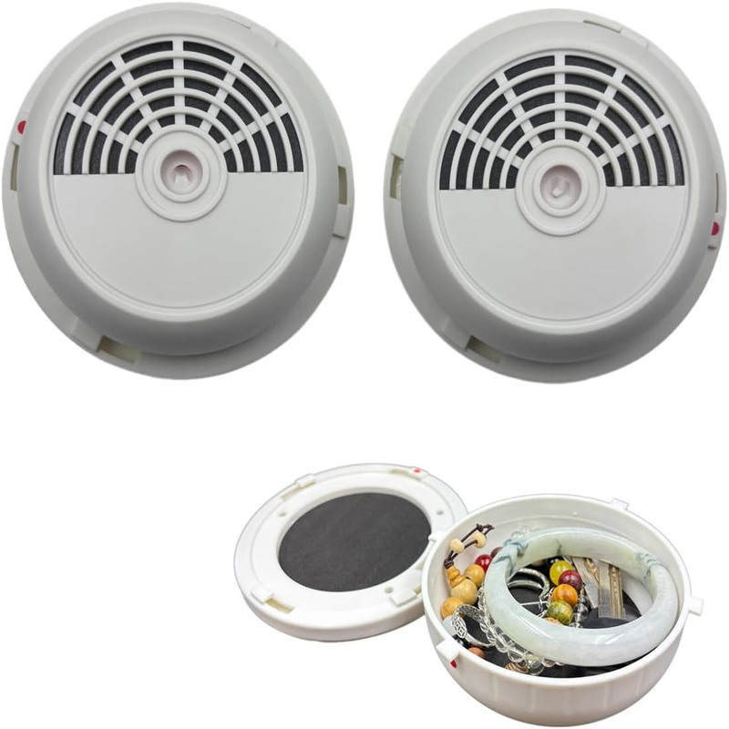Prank Hidden Disguise Smoke Sensor Alarm Shell Ceiling-Mounted Private Room Money Safe Transfer Storage Case
