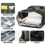 Вместительная и большая дорожная трендовая мужская сумка для путешествий, школьный рюкзак, сумка через плечо, подходит для студента