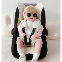 Han Edition Embroidery small Bear Children Baby Baby Holding Bag Bite Scarves BABY BOY CAR SEAT BELT DOUBLE SHOULDER WAIST STOOL PROTECTIVE SHEATH