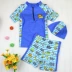 Đồ bơi cho trẻ em Boy Boy Đồ bơi học sinh Chia kem chống nắng Big Boy XL Fat Baby Bơi Suit - Bộ đồ bơi của Kid