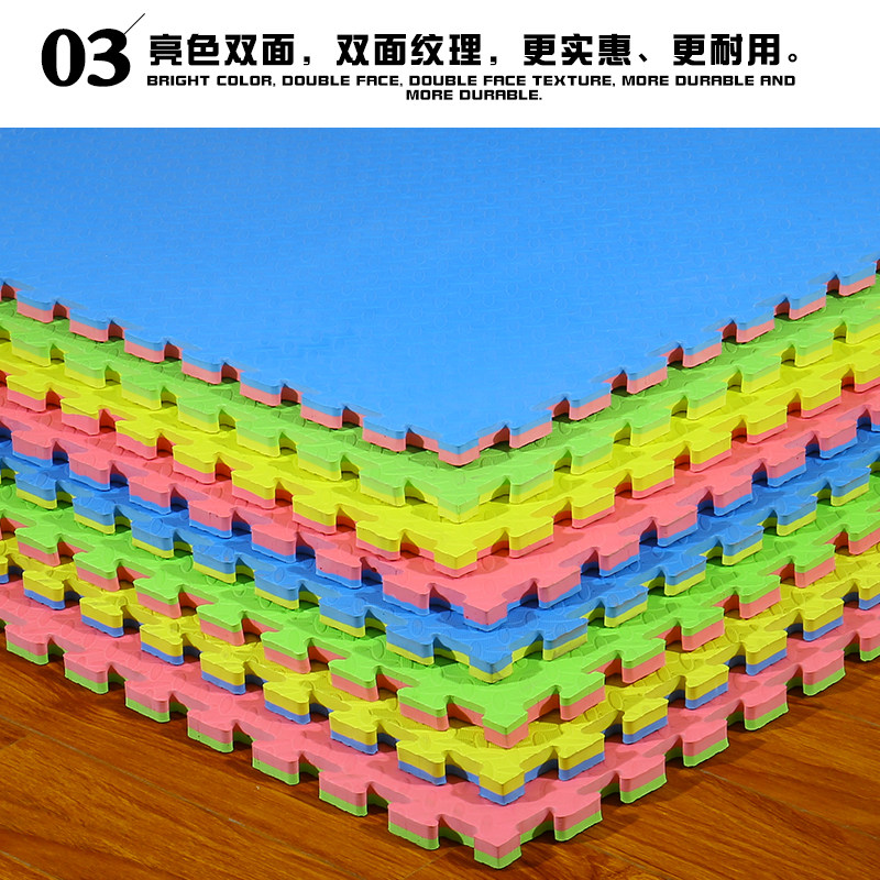 Taekwondo mat naughty castle specialized thickness foam 2 0 environmental protection unodorous martial mat manufacturer direct sales