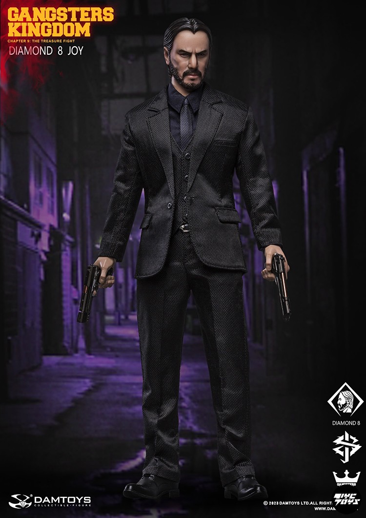 DAMTOYS 1/6 GK028A Gangsters Kingdom DIAMOND 8 JOY Action Figure DAMTOYS 1/6 GK028A Gangsters Kingdom DIAMOND 8 JOY Action Figure