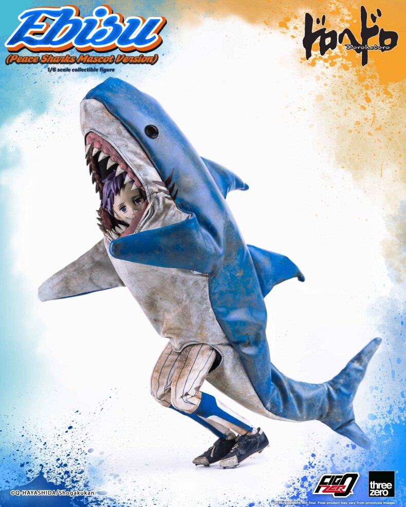 Dorohedoro Ebisu FigZero 1/6 Peace Sharks Mascot Version (ThreeZero) Dorohedoro Ebisu FigZero 1/6 Peace Sharks Mascot Version (ThreeZero)