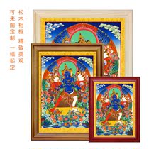 Jiucai Art Customized 2031-time Wheel Kong Single Tibet Donkaver Painted Solid Wood Frame Frames