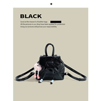 Черный подарочный пакет шкафа для доставки