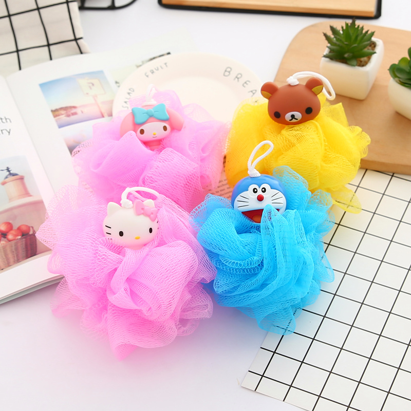 Creative Hello Bites Children Bath bath Ball Women's bath Bath Ball Bath Flowers not Discrete Girl Hearts Cute Cartoon