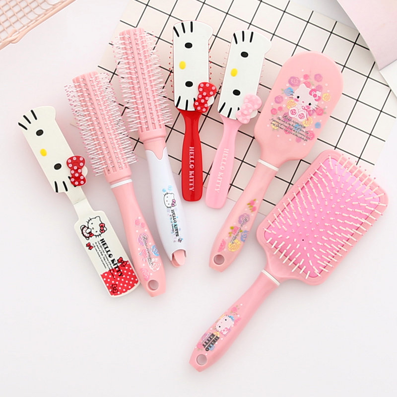 KTHello Comb Air Cushion Comb Woman Scalp Massage Comb Net Red Air Bag Comb Home Plastic Adult Roll Hair Comb