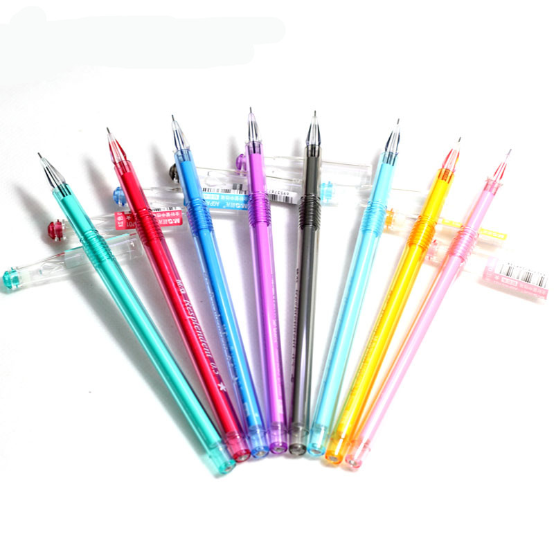 Morning light 5702 full needle tube gel pen diamond head refill 0 5mm color water-based pen 4028 water-based pen refill 8 colors color needle tube water-based pen diamond head gel pen replaceable core