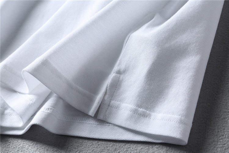 17 mùa hè mới nước Anh thêu chim ve áo Áo thun cotton cotton cổ áo sơ mi tay ngắn tay áo polo nam áo thun nam có cổ hàng hiệu