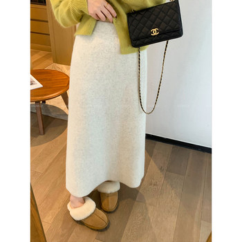 Love devil fish high waist straight skirt for women