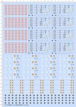 Military model 1:72 Tank Soviet Union Germany (armored vehicle tank) special decals (68704M)