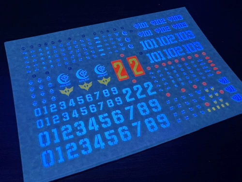 雪焰工作室 HG 1: 144 GTO Zaku Mobile Zaku (Act Zaku) Universal. Флуоресцентные наклейки с водой