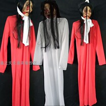 Haunted House horror props hanging ghost ghost girl Zako pendant corpse Halloween decoration room escape real zombie
