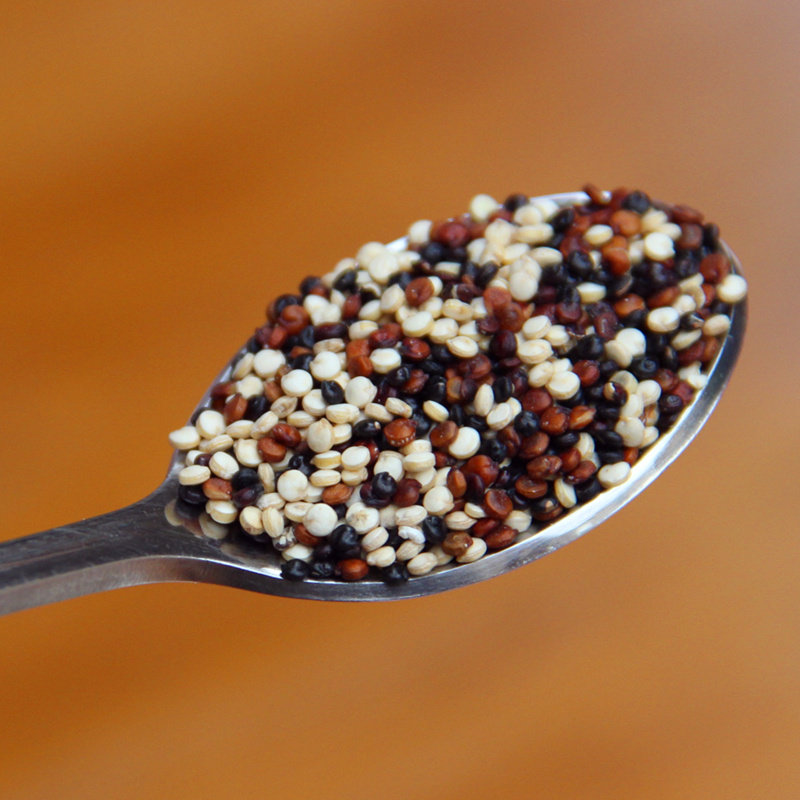 Three-color quinoa 500g canned pure vegetarian ingredients quinoa rice white quinoa quinoa requinoa mixed dress