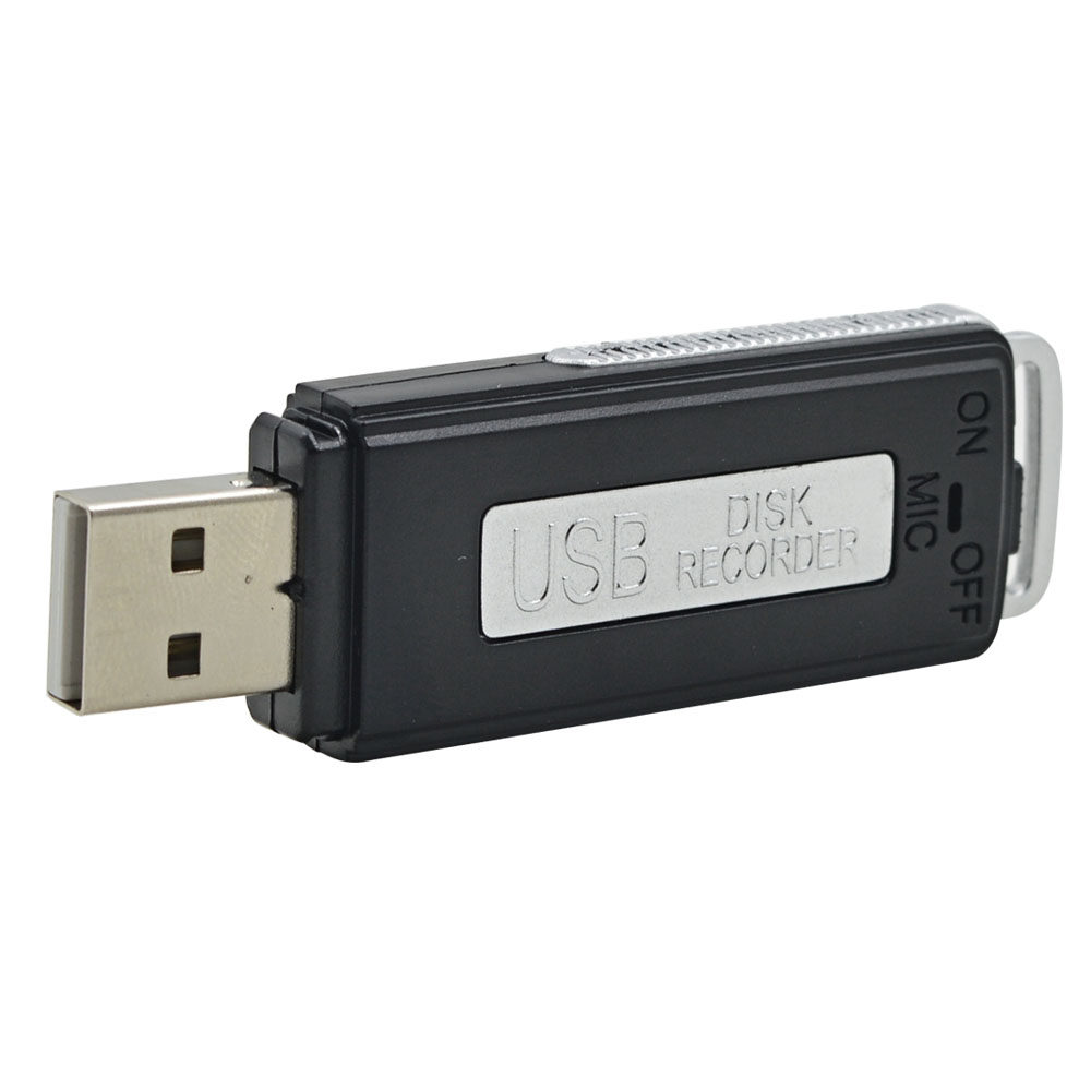 2 in 1 Mini 8GB Digital Voice Recorder Portable Dictaphone