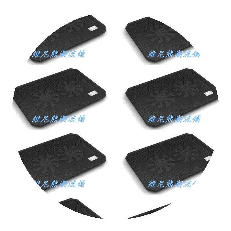 2022 Portable Slim 2 Fans Notebook Cooling Pad Cooler Mat