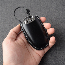 Suitable for Audi car key foreskin rope Link all handmade full headlayer cow leather customised