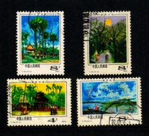 (JT Letter Marketing) T55 Xishuangbanna Scenery Letter Marketing Stamps Low Value Loose Issue 4 Real Picture Top Quality