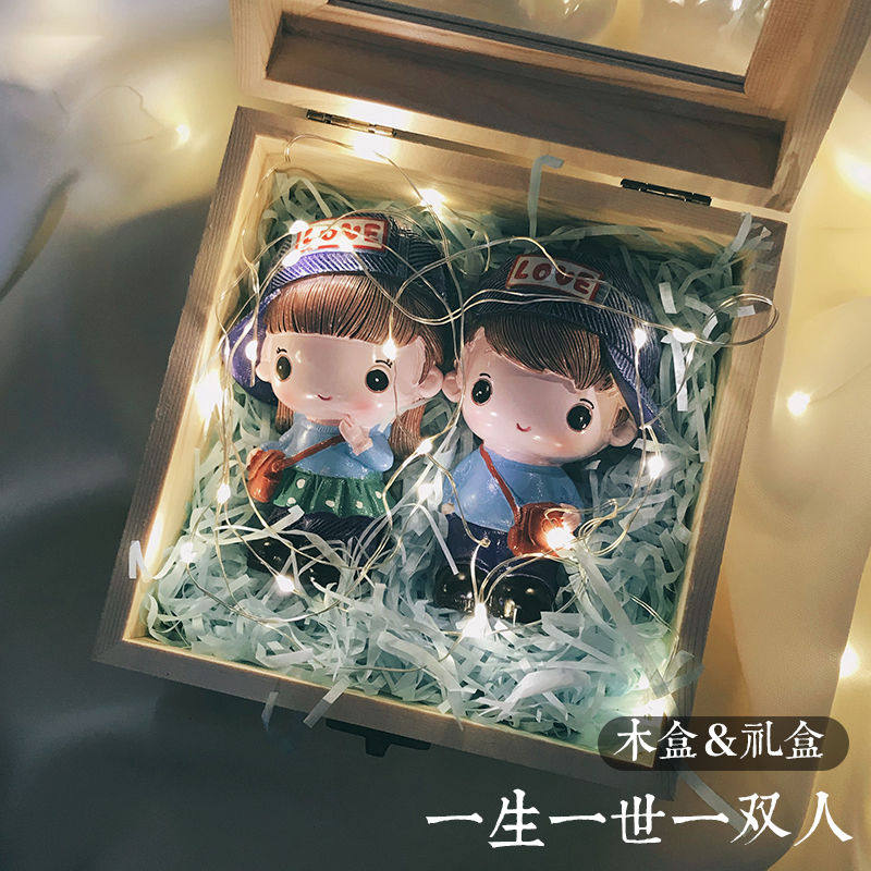 520 Ceremony sensation One Anniversary Gift lovers Long-distance Love 100 Days Send Girlfriend Birthday Boy Surprise Table White