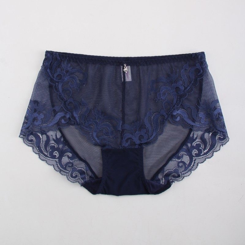 Daiman's lace panties women's sexy hot mid-waist women's briefs cotton crotch breathable seamless girl pants