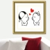 2018 mới cross-stitch thêu mới bắt đầu cross stitch trẻ em đơn giản thêu khâu nhỏ dễ thương lợn hơi - Công cụ & phụ kiện Cross-stitch