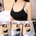 Vẻ đẹp lại thể thao womens đồ lót sling ròng đỏ nổ áo ngực áo khoác nhỏ tụ tập được bọc trong ngực kiểu đáy để ngăn chặn ánh sáng đi bộ lau ngực. 