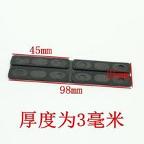 3mm spacer plastic steel broken bridge insulated door and window hollow tempered glass pad lifting pad clip bracket accessories