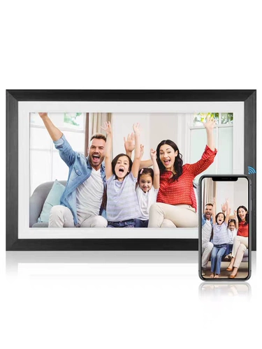 Сенсорная фоторамка, электронный фотоальбом, цифровой ЖК-дисплей, 15.6 дюймов