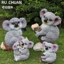 Outdoor Villa courtyard garden simulation animal simulation panda koala creative decoration landscape sketch sculpture ornaments