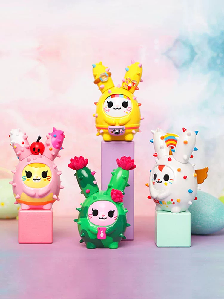 Tao Qiduqi Tokidoki Слепая коробка Фея Пальма Кролики Детеныши Голосование Панда Настольный милый убийство Официальный агент