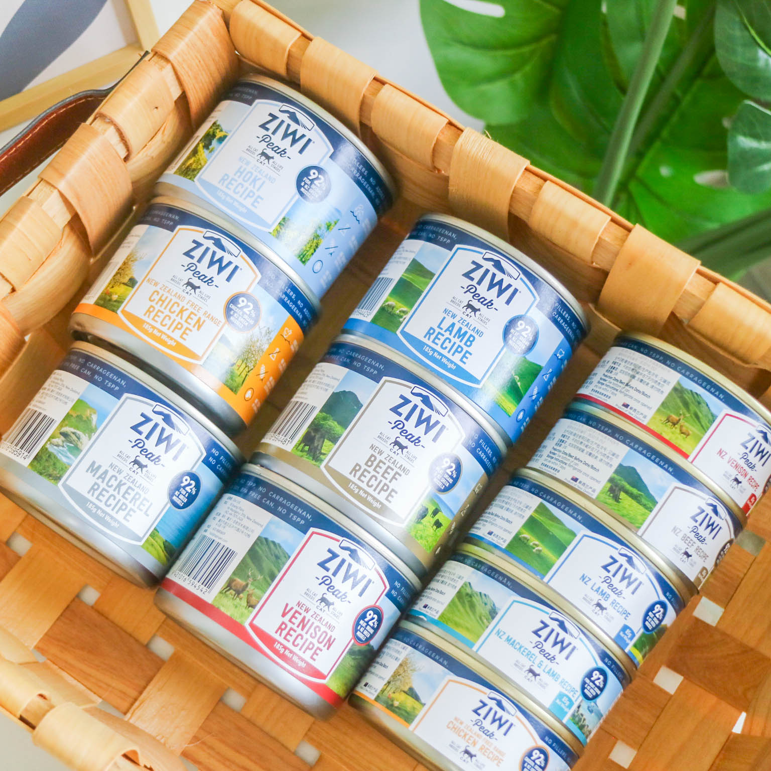New Zealand Ziwipeak Zi Yi Peak grain-free cat canned staple Cat canned beef Chicken lamb Wet food fresh meat